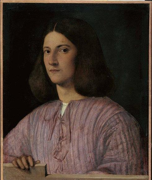 ‘Retrato de joven’ (Giustiniani), Anónimo atrib. Giorgione/Tiziano, 1504.