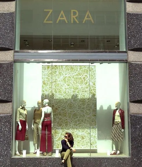 Escaparate de una tienda de Zara en Estados Unidos.