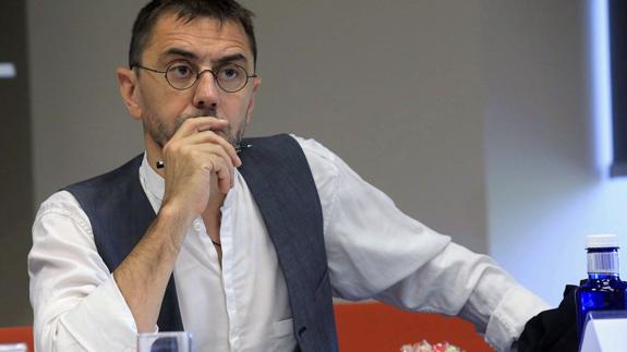 El profesor y cofundador de Podemos, Juan Carlos Monedero.