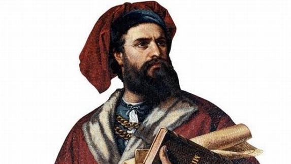 Retrato de Marco Polo.