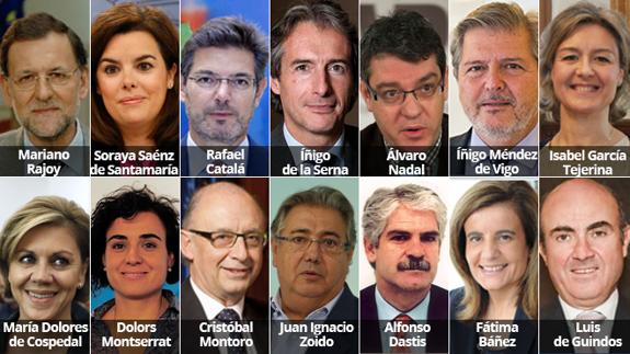 El nuevo equipo de Gobierno.