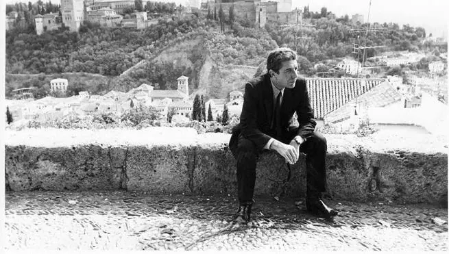 Leonard Cohen, en Granada./