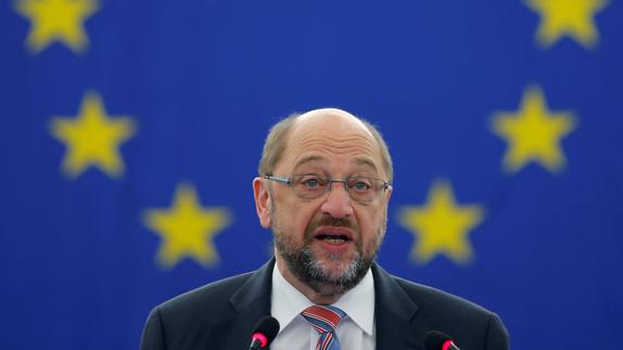 El presidente del Parlamento Europeo, Martin Schulz.