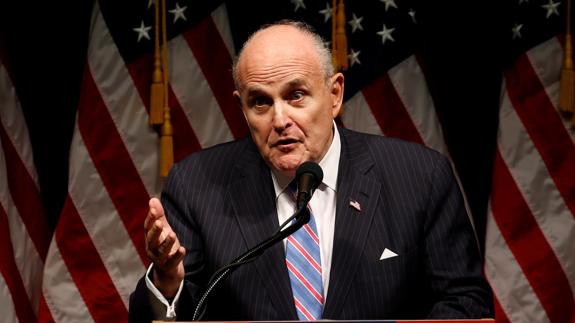 Rudy Giuliani, exalcalde de Nueva York.