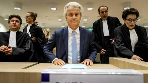 El líder ultraderechista holandés Geert Wilders.