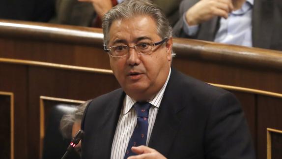 El ministro de Interior, Juan Antonio Zoido.