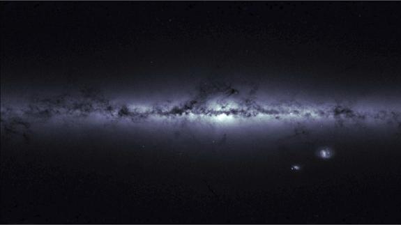 Captan galaxias débiles del universo con 1.000 millones de años