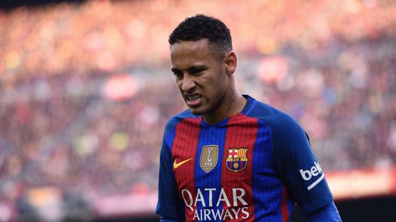 Neymar, jugador del Barcelona. 