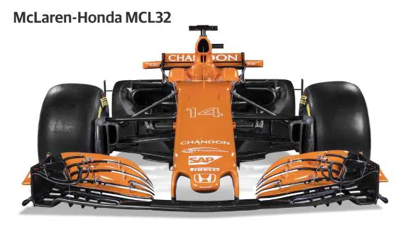 El nuevo McLaren de Fernando Alonso. Reuters