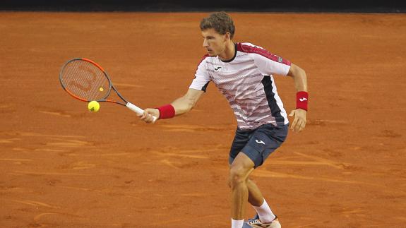 Pablo Carreño, durante el partido. 