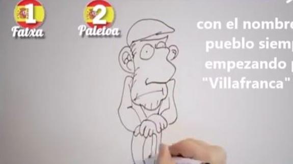 Imagen del polémico programa.