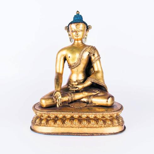 Figura de Buda, presente en la edición de TEFAF.