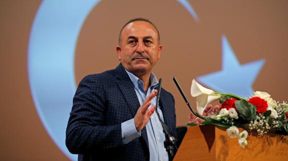 Mevlüt Çavusoglu, ministro turco de Relaciones Exteriores.