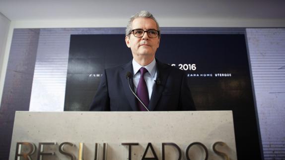 El presidente de Inditex, Pablo Isla.