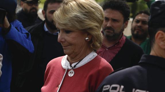 Esperanza Aguirre.