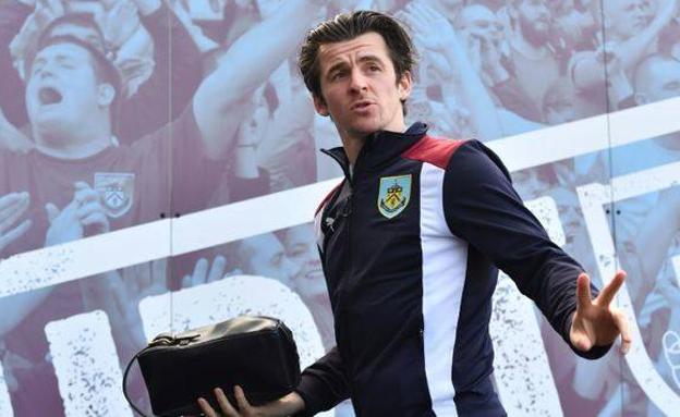 Joey Barton, con el Burnley. 