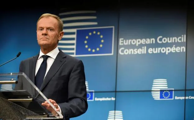 Donald Tusk, presidente del Consejo Europeo.