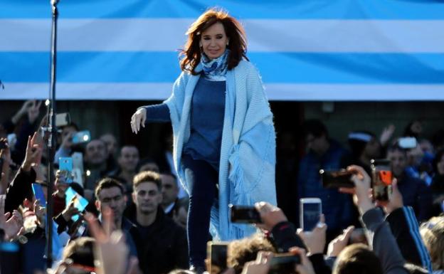 La expresidenta argentina Cristina Fernández.