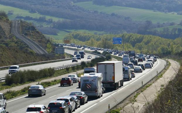 Tráfico en las carreteras.