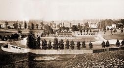 Aspecto que presentaba Mendizorroza en 1925. /EL CORREO