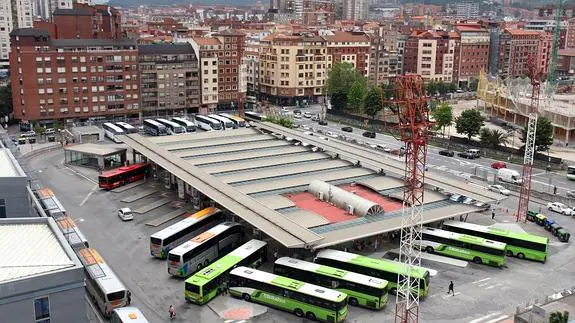 Vista de la estacion de Termibus.