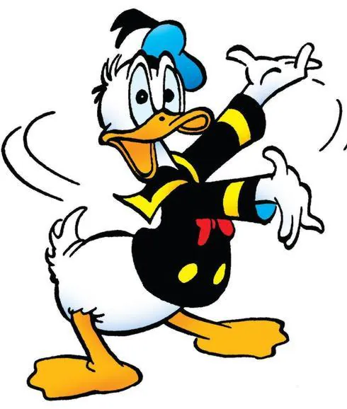 El Pato Donald animó a los contribuyentes norteamericanos a hacer la declaración de la renta.