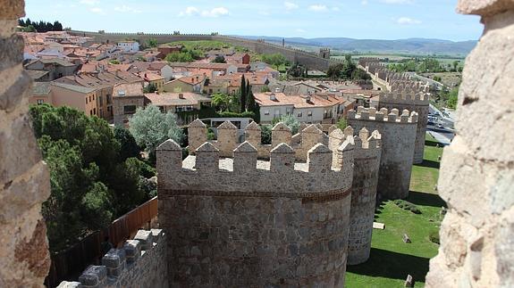 La muralla de Ávila.