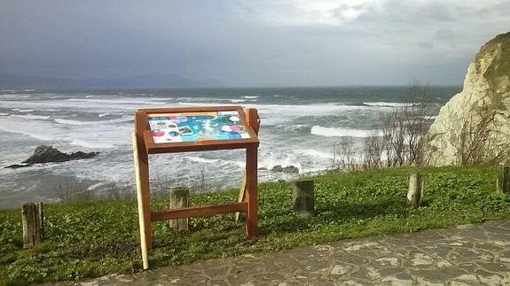 Los paseos también discurren por los acantilados.