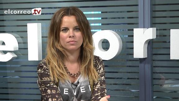 La periodista de EL CORREO Olatz Barriuso.