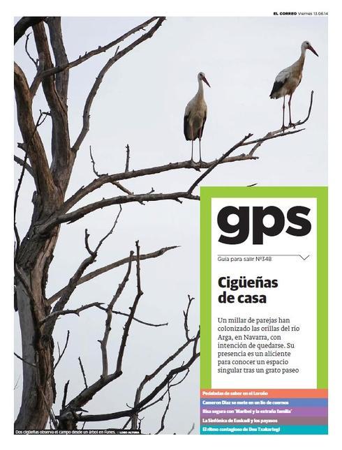 Portada del suplemento GPS de hoy.