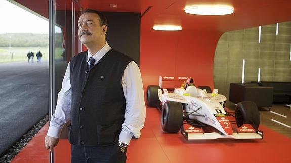 Joan Villadelprat, director de Epsilon, en la sede de MIñano. 