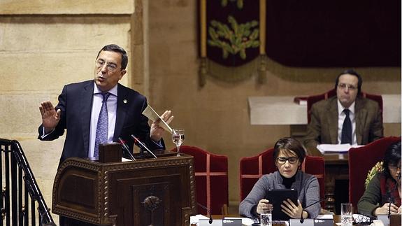 El diputado general de Bizkaia, José Luis Bilbao. 