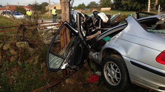 Nozal ha tenido que ser liberado por los servicios de emergencias. 