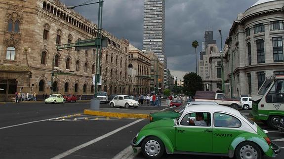 El tráfico en Ciudad de México es imposible.