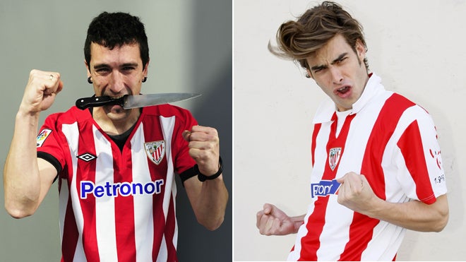 Eneko Atxa y Jon Kortajarena, Bilbainos Ilustres y orgullosos seguidores del Athletic.