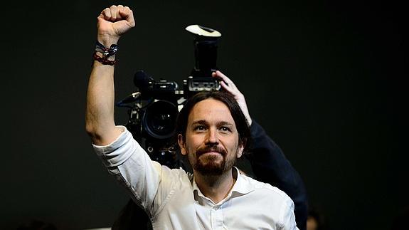 El líder de Podemos, Pablo Iglesias. 