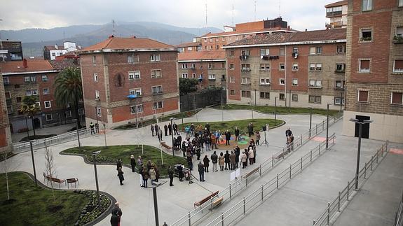 Vista general de la plaza rehabilitada.