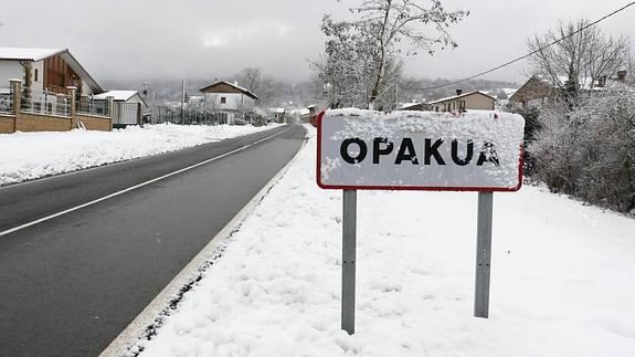 El puerto de Opakua el pasado 3 de febrero. 