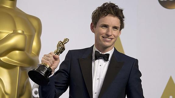 El actor británico Eddie Redmayne.