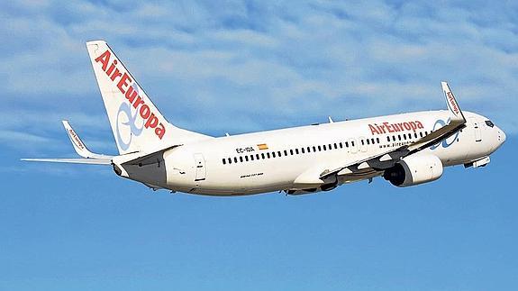 55 minutos dura el vuelo a Madrid.