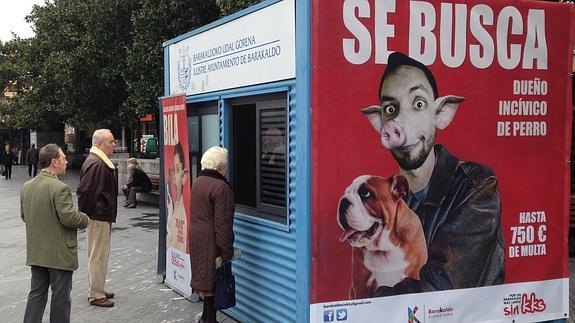 La campaña puesta en marcha por el Ayuntamiento de Barakaldo. 