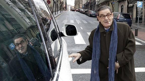 Mario Fernández, a la salida de los juzgados tras declarar sobre el 'caso Kutxabank'. 