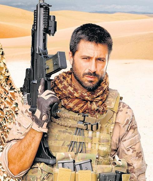 El actor da vida al capitán Alberto Cárdenas en 'Los Nuestros'.