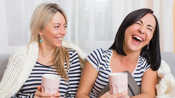 Las carcajadas sanas son muy beneficiosas.