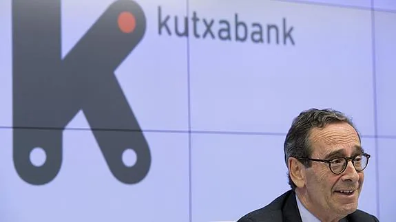 El presidente de Kutxabank Gregorio Villalabeitia.