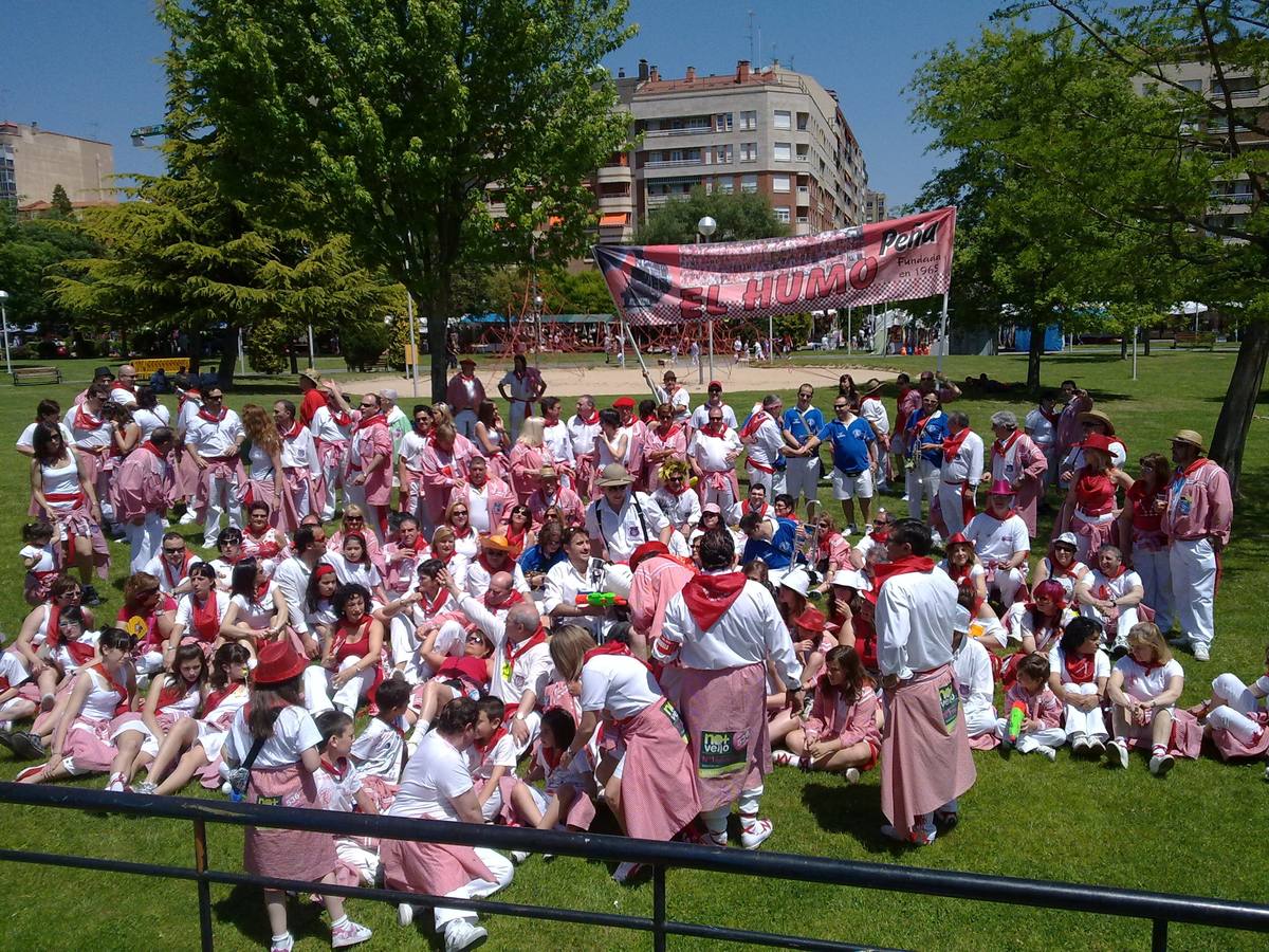 Integrantes de la cuadrilla en una imagen tomada en 2010. 