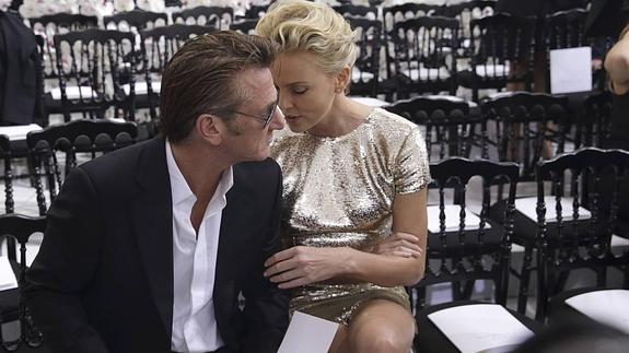 Sean Penn y Charlize Theron.