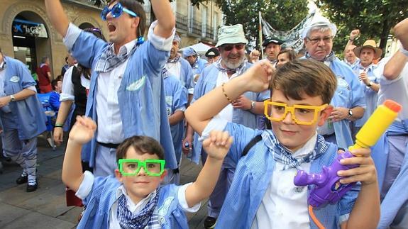 Uno de los paseíllos de las fiestas de La Blanca de este año. 