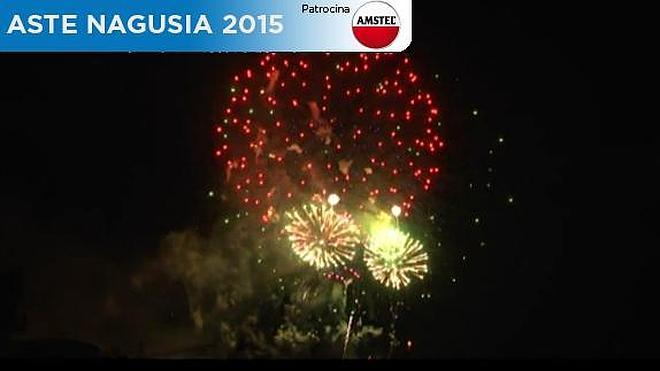 Así han sido los fuegos artificiales