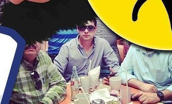 Imagen que el hijo del 'Chapo' subió a Twitter.
